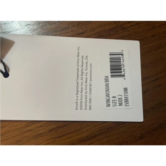 Knix Women’s NWT Nude Wingman Contour Bra! Size 8 - Picture 4 of 6